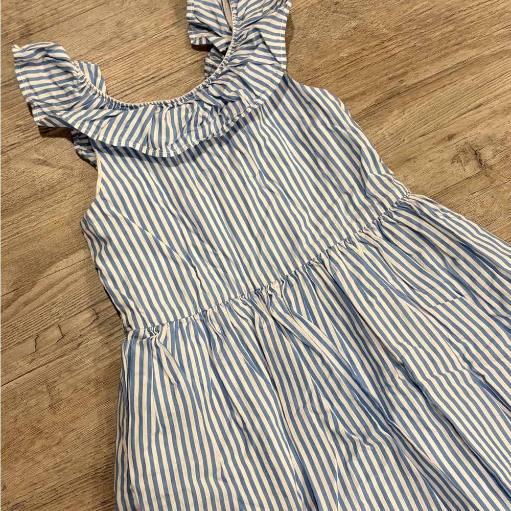 Crewcuts Ruffle Striped Dress - Picture 4 of 9